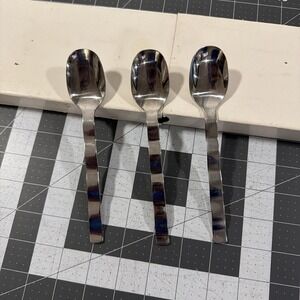 Retroneu Whitewater (3) Teaspoons 18/10 Stainless Flatware Korea